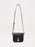 Phase Eight cross body bag black leather, imported from the UK