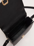 Phase Eight cross body bag black leather, imported from the UK