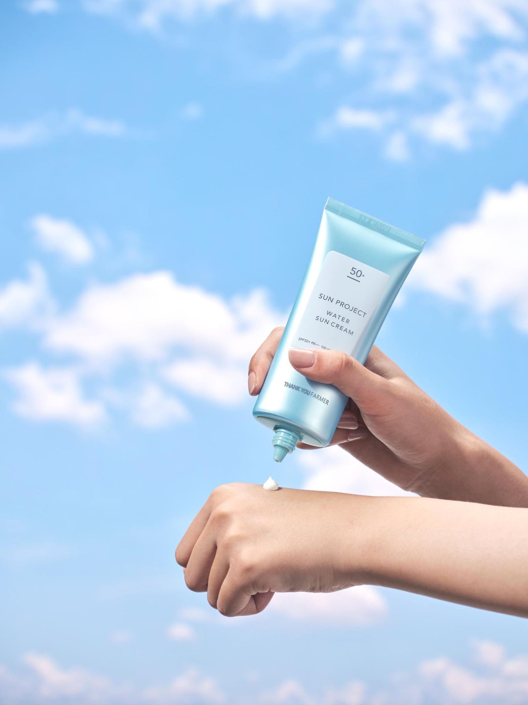 THANK YOU FARMER Water Sun Cream SPF50+ 100ml, UK version