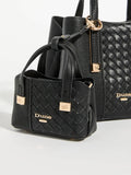 Dune London Black Small Dorry Micro Bag Charm