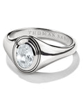 Thomas Sabo ring with oval zirconia stone, imported from the UK