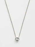 Carrie Elizabeth Avalon diamond necklace 14k gold vermeil (British brand)