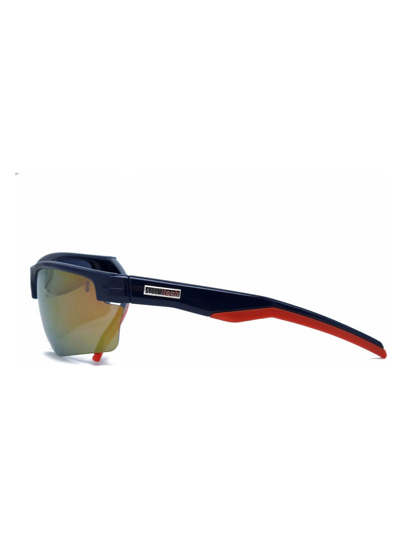 Storm polarised semi rimless sunglasses, imported from the UK