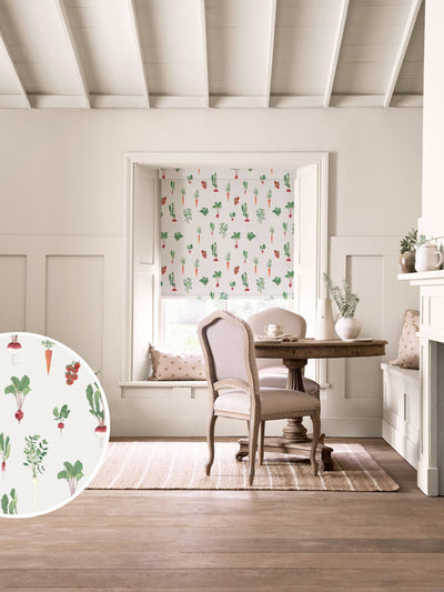 Next Sophie Allport Cream Garden Vegetables Roller Blind- Buy online at McGrocer
