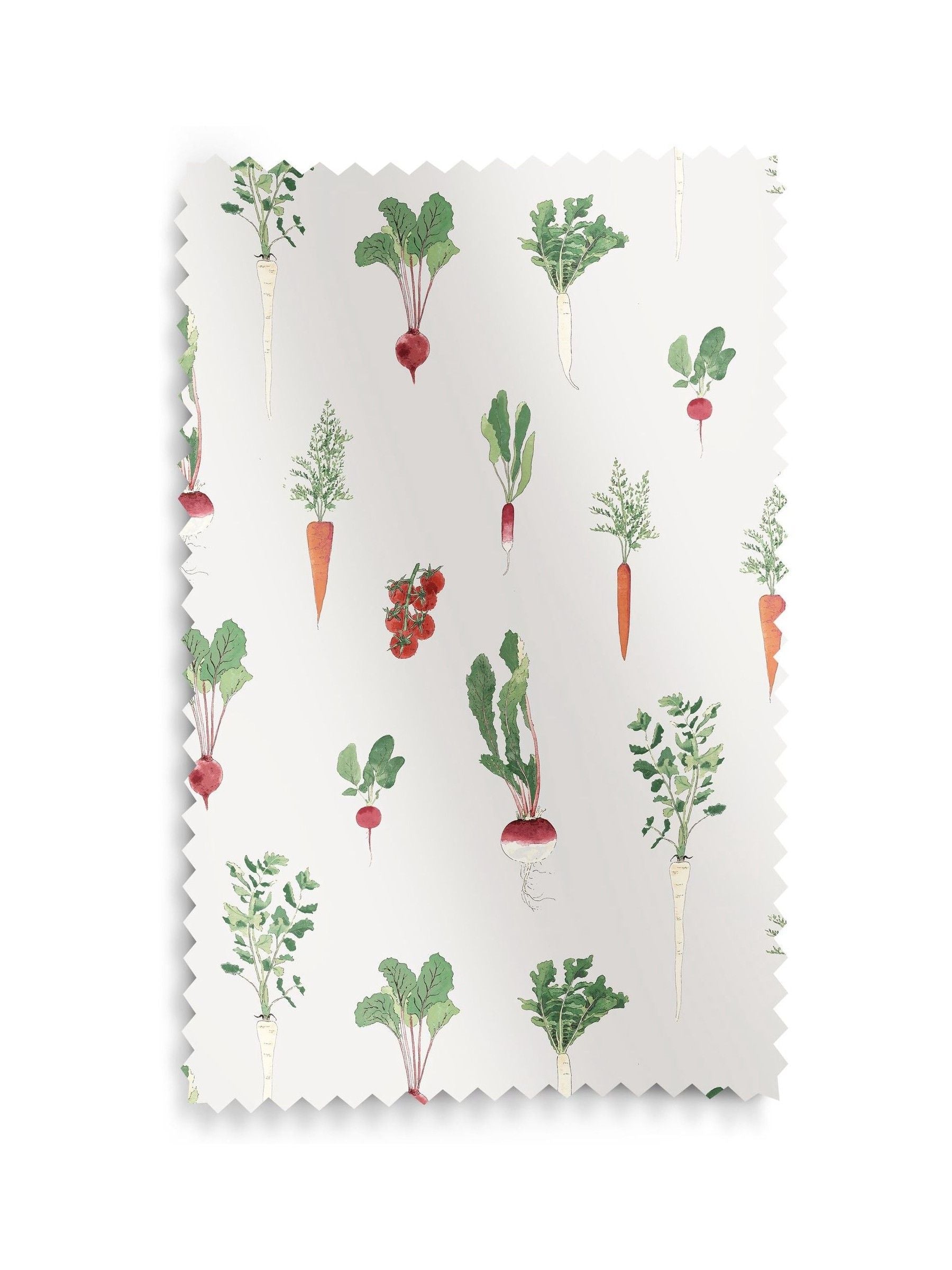 Sophie Allport garden vegetable roller blind, imported from the UK