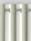 Sophie Allport sage Witham stripe made to measure curtains (British brand)