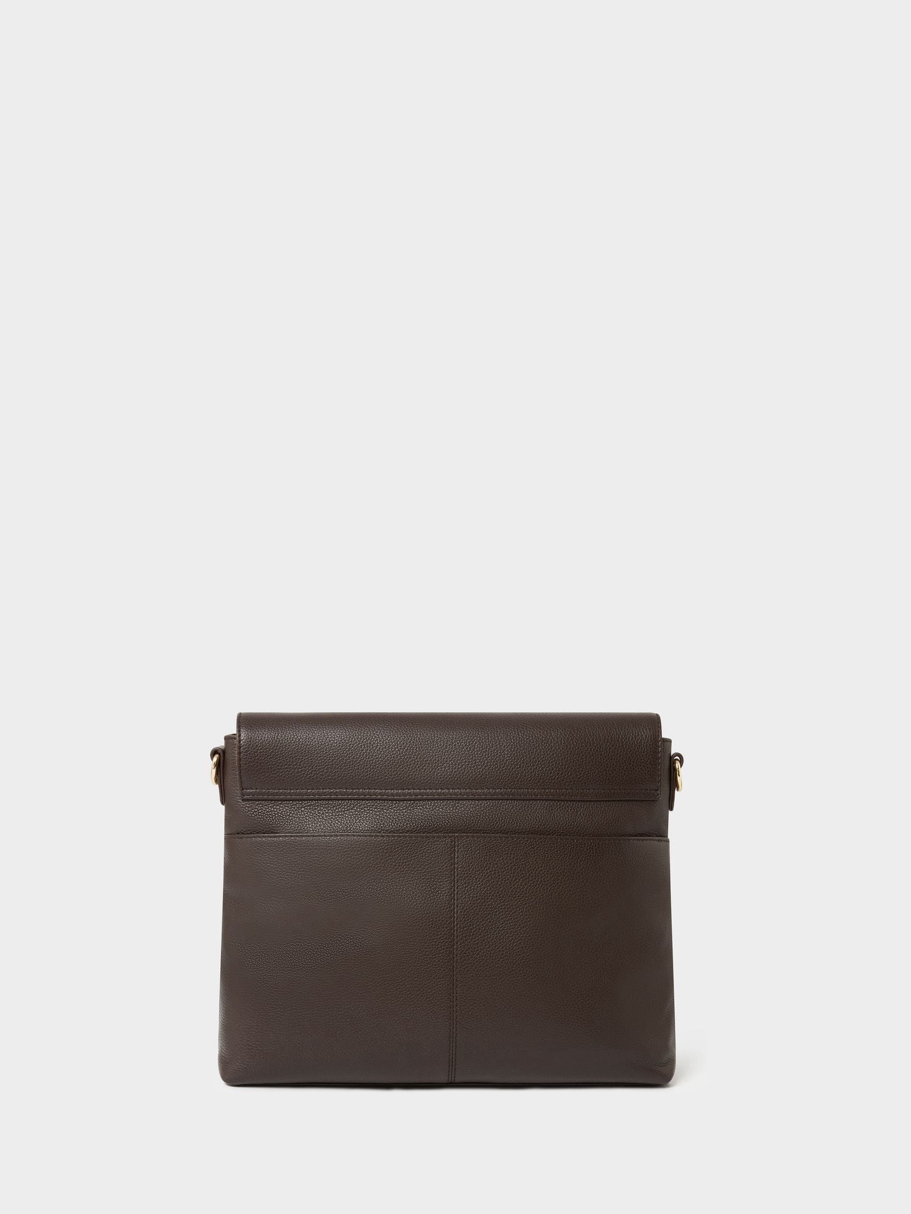 Osprey London Runner leather crossbody bag brown, UK version