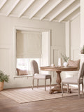 Sophie Allport Thornham Sand made to measure Roman curtains, UK version