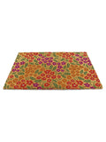 Artsy Mats Brown Floral Pattern doormat 60cm x 40cm (British brand)