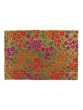 Artsy Mats Brown Floral Pattern doormat 60cm x 40cm (British brand)