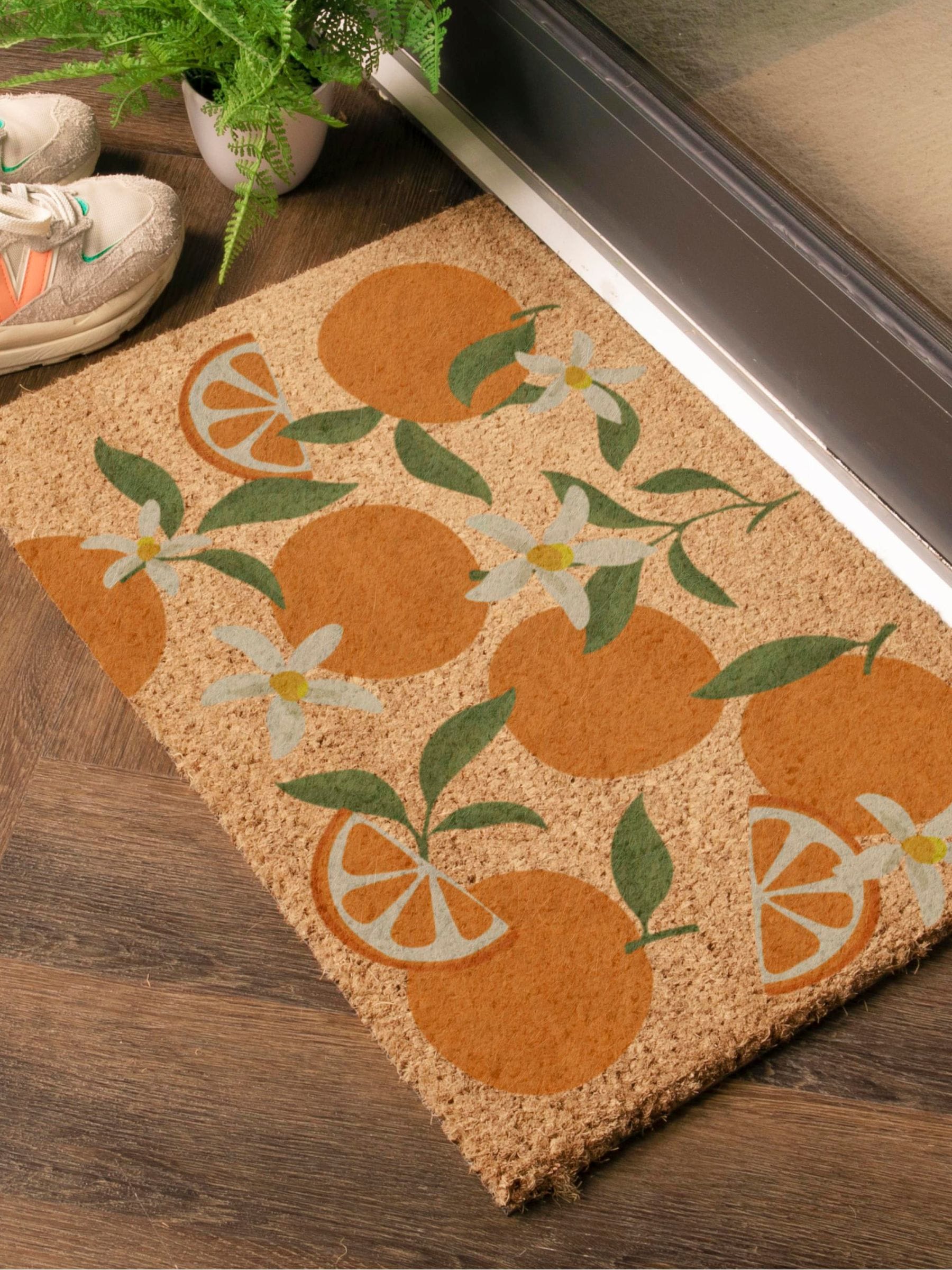 Artsy Mats brown pattern doormat 60x40cm, UK version
