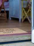 Artsy Mats coir doormat Can't You Just Text Me 60x40cm - British product