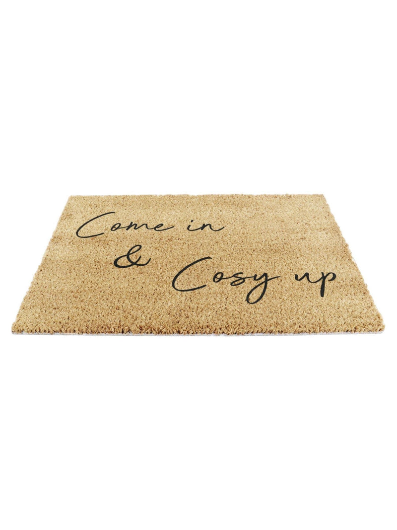 Artsy Mats natural coir doormat 60x40cm (British brand)