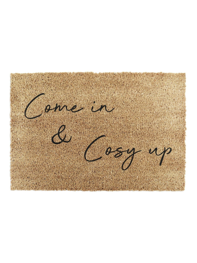 Artsy Mats natural coir doormat 60x40cm (British brand)