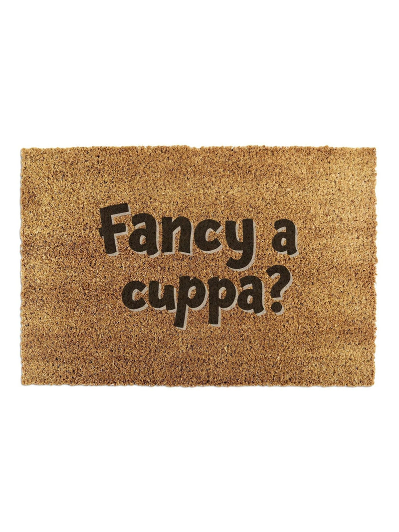 Artsy Mats brown coir doormat 60x40cm, UK version