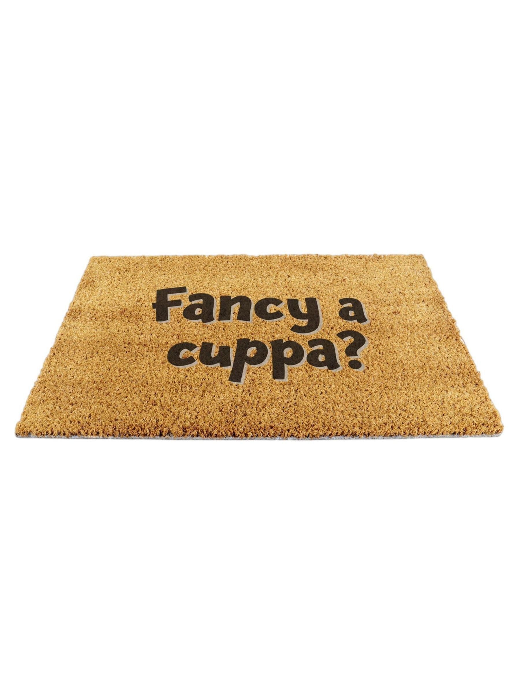 Artsy Mats brown coir doormat 60x40cm, UK version