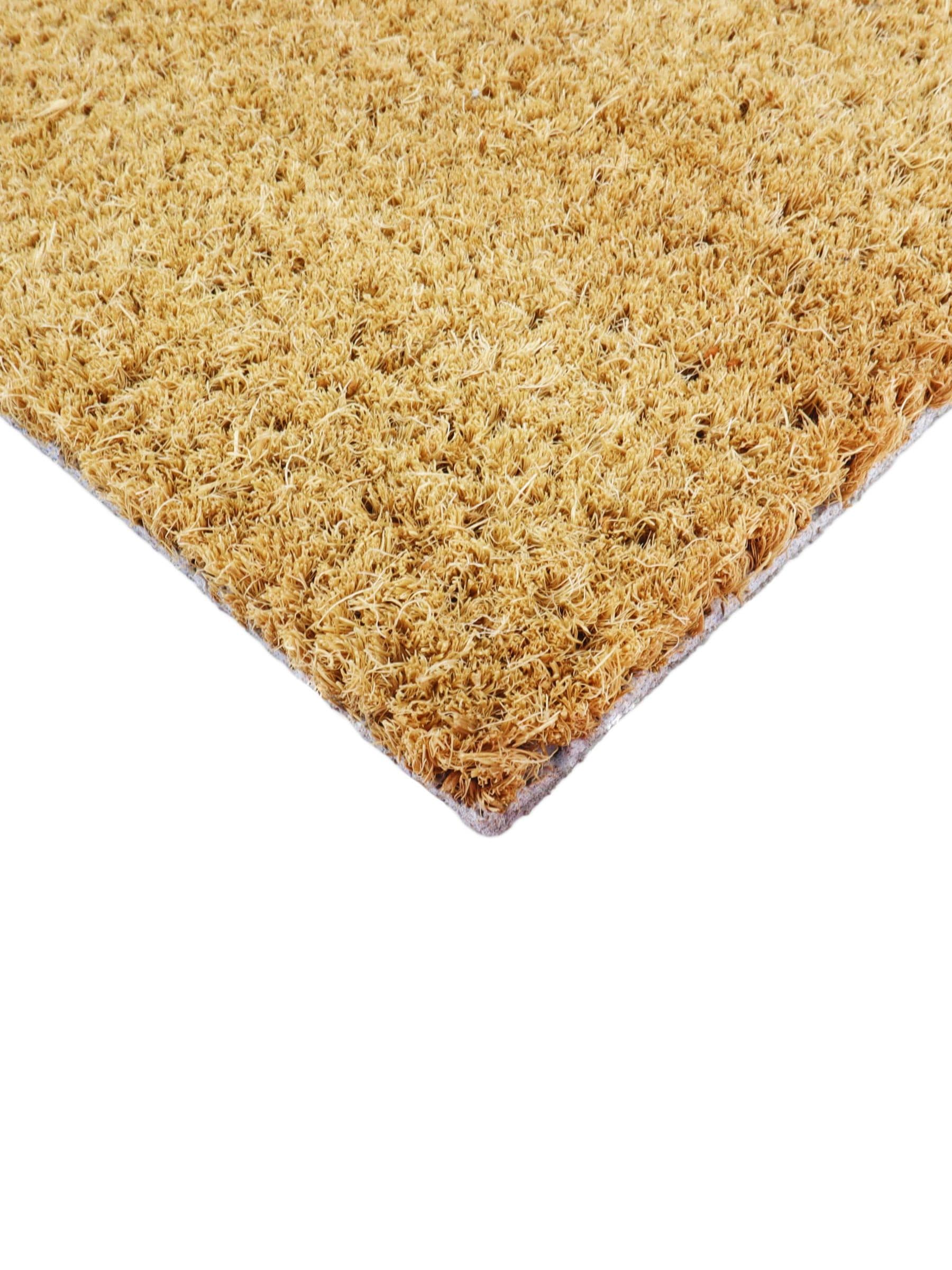 Artsy Mats brown coir doormat 60x40cm, UK version