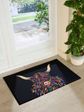 Artsy Mats Highland Cow doormat 90x60cm (British brand)