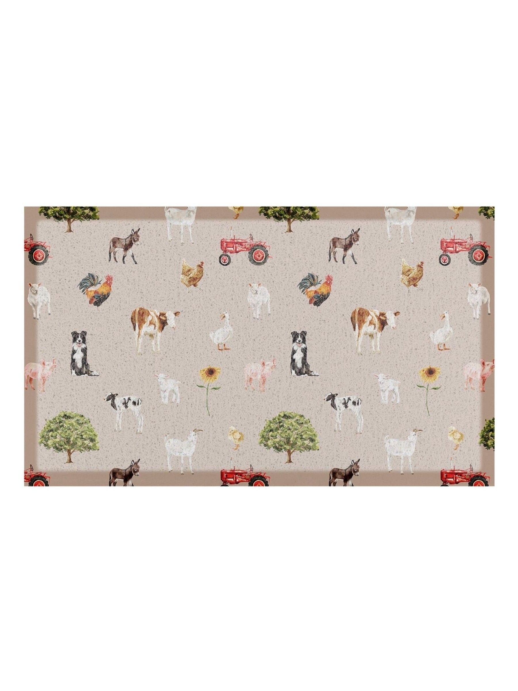 Artsy Mats farm life doormat 70x40cm, imported from the UK