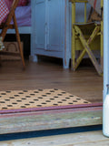 Artsy Mats Natural Black Dots Doormat 60x40cm - British product