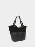 Osprey London black suede tote bag, UK version