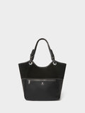 Osprey London black suede tote bag, UK version