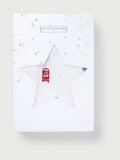 The White Company white cotton baby gift set with London print, imported from the UK