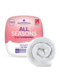 Slumberdown All Seasons Combi 13.5 tog duvet, UK version