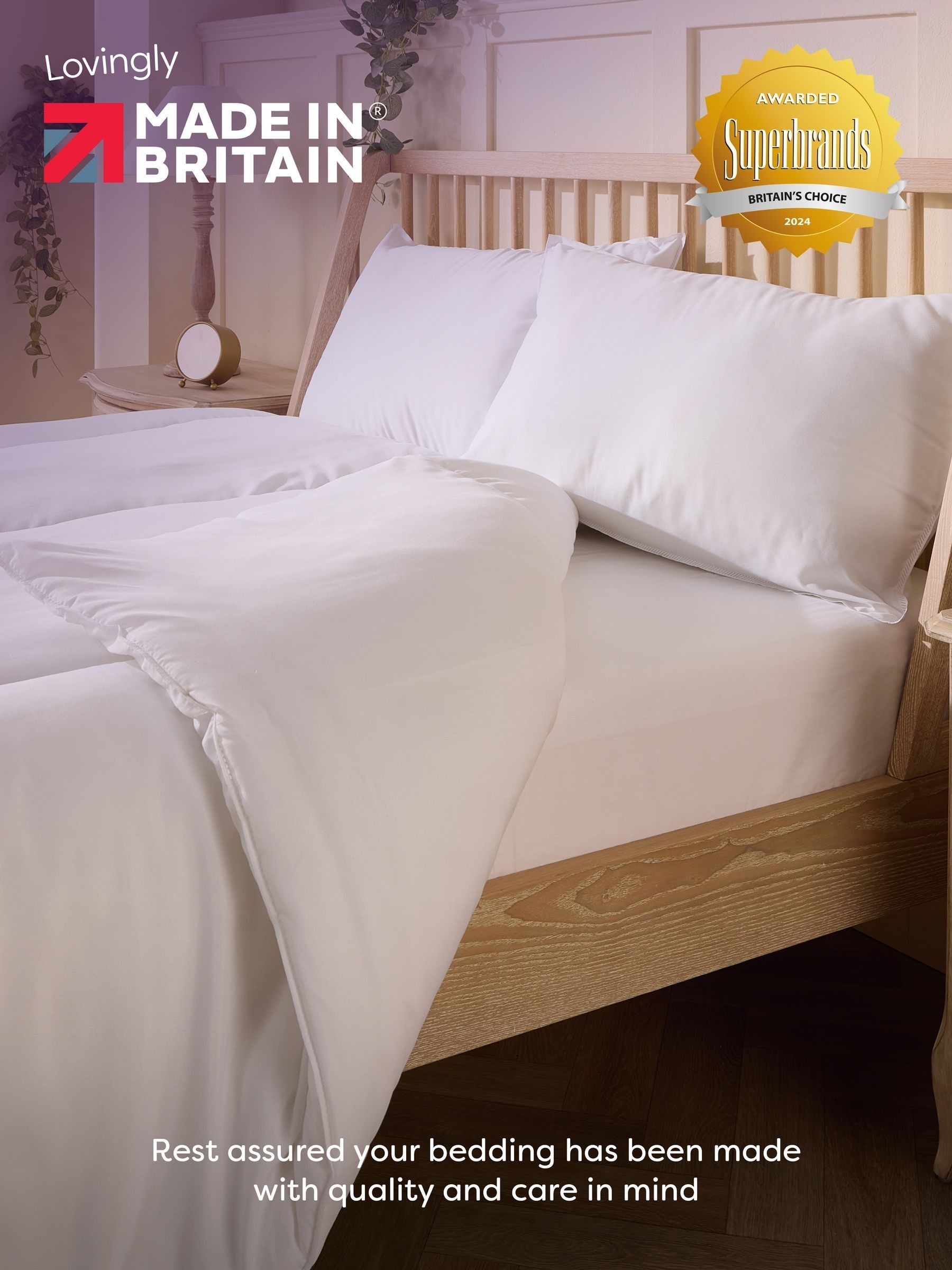 Slumberdown Warm Winter Pillows set of 2 - British product