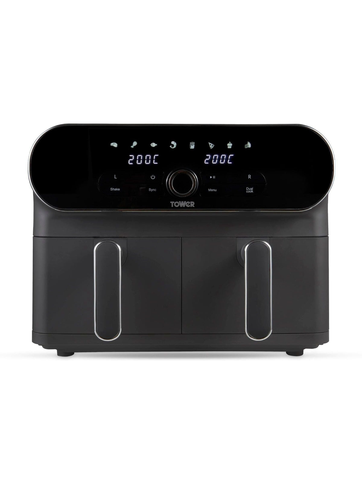 Tower Vortx Elite Duo Basket Air Fryer 10.4L (British brand)