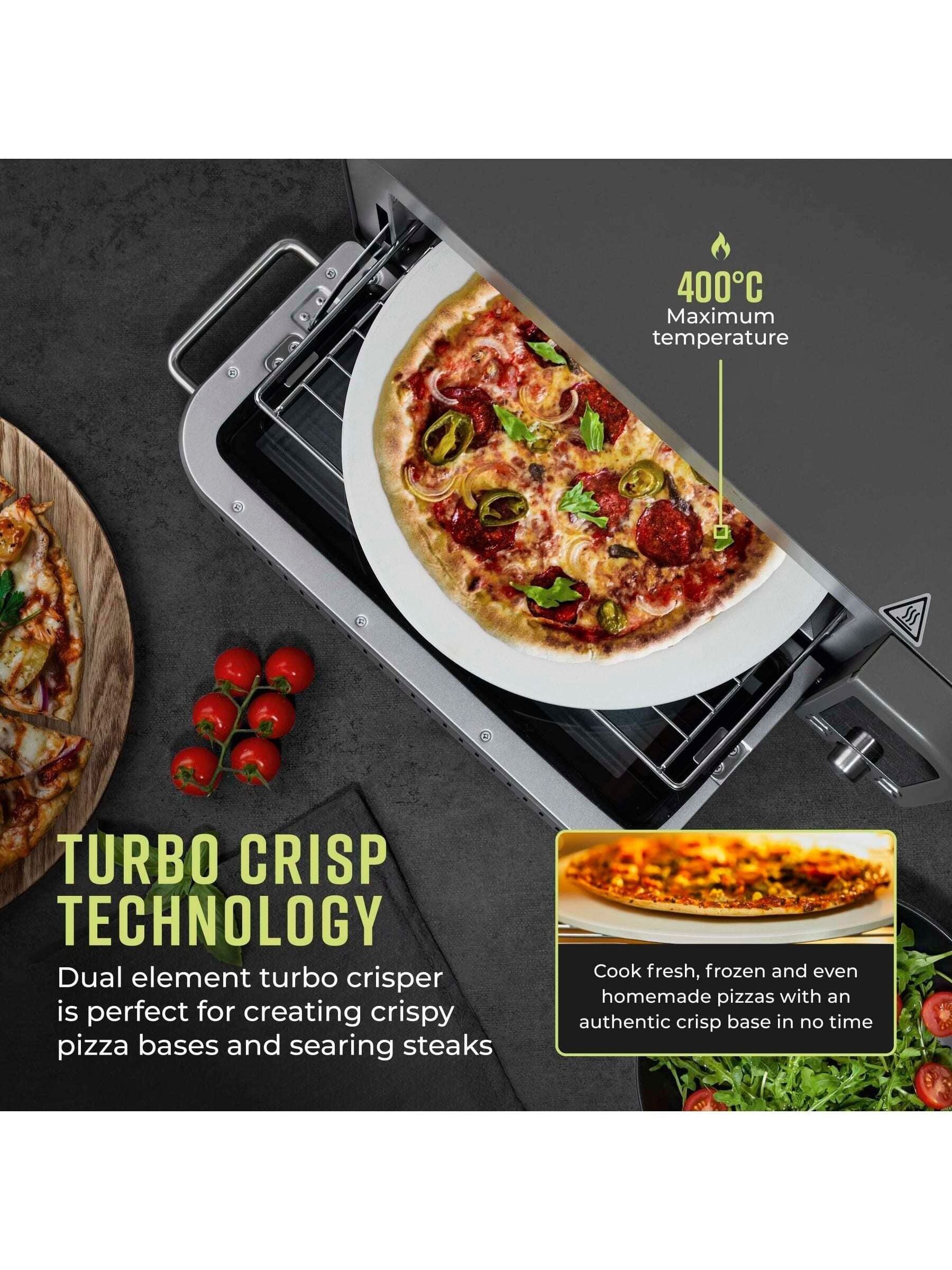 Tower Grey Vortx Air Fryer Pizza Oven - British product