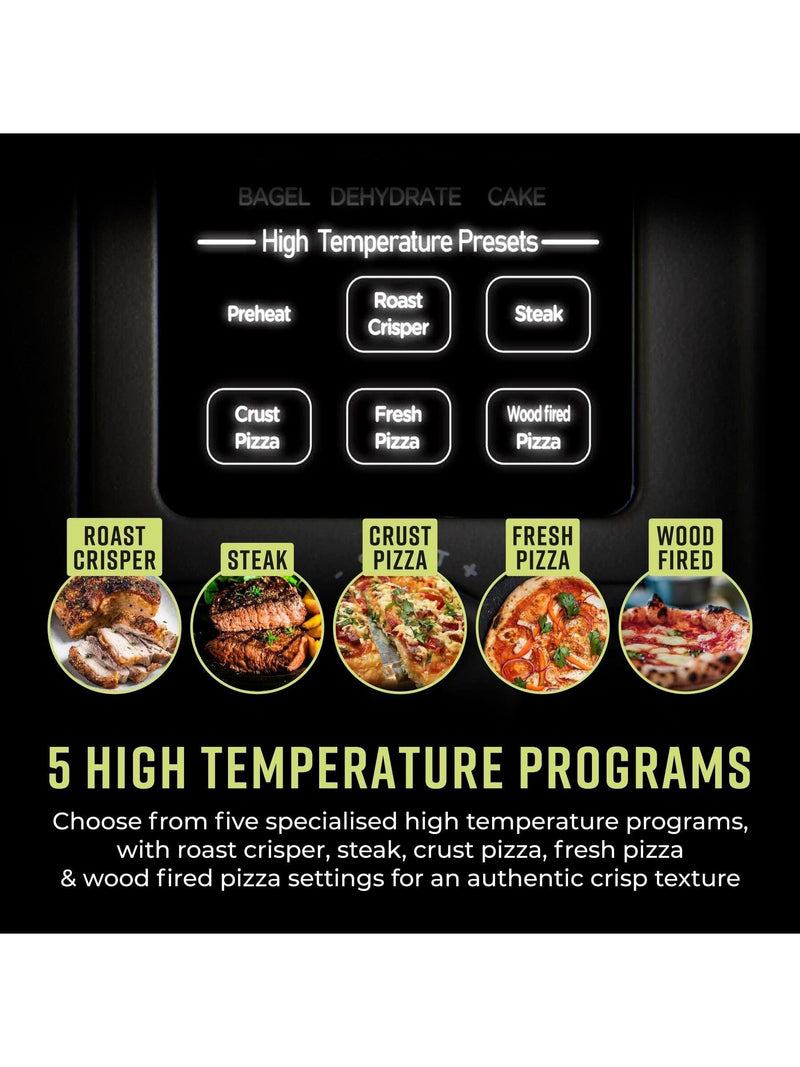 Tower Grey Vortx Air Fryer Pizza Oven - British product