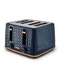 Tower Empire Midnight Blue 4 slice toaster (British brand)