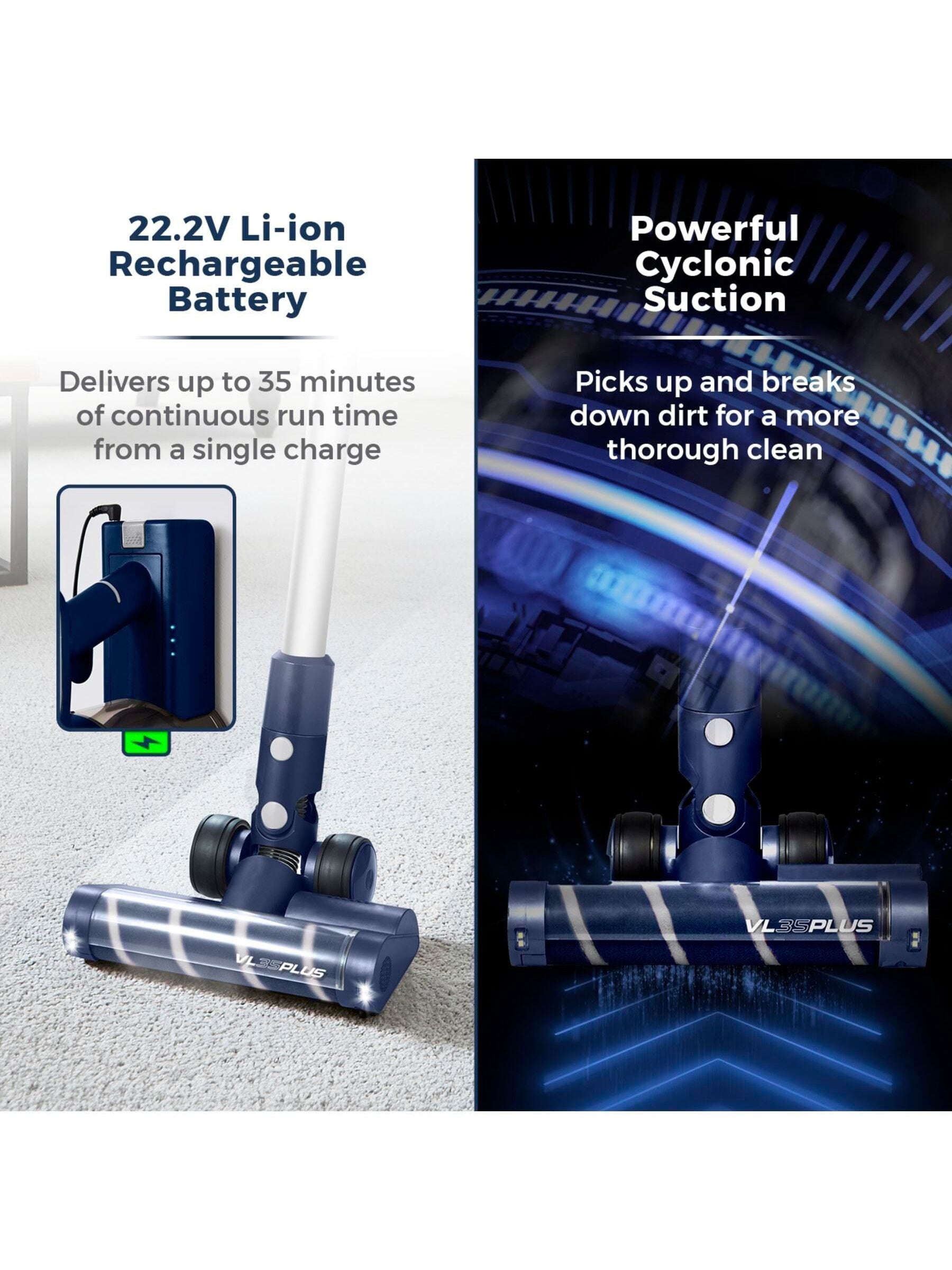 Tower VL35 cordless 3-in-1 vacuum cleaner blue (British brand)