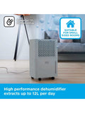 Black & Decker Smart Dehumidifier 12L - British product