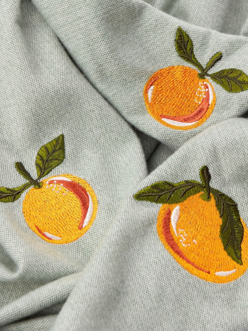 Furn Zesty Orange Country Bee Fleece Throw