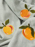 Furn Zesty Orange Country Bee Fleece Throw
