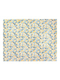 Furn blue Geometric Throw with lemon print - British product