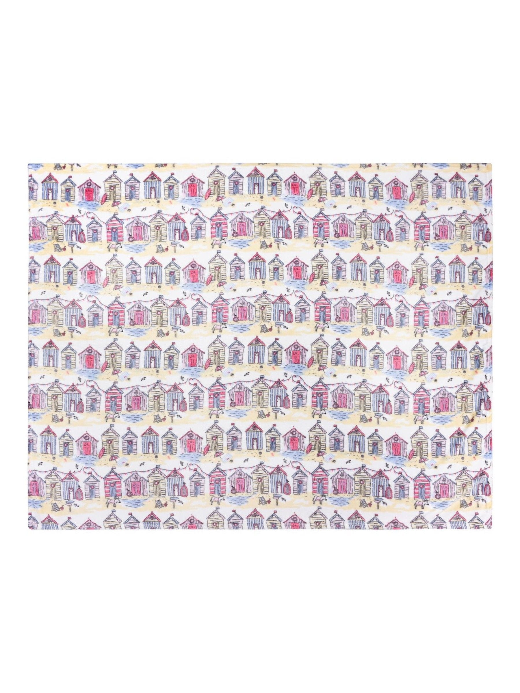 Wylder Multicolour Beechwood Woven Stripe throw (British brand)