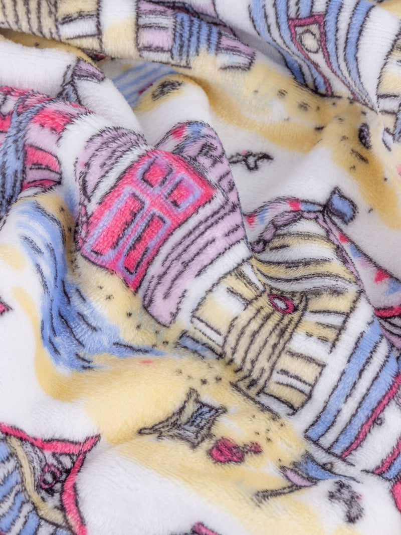 Wylder Multicolour Beechwood Woven Stripe throw (British brand)
