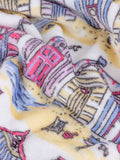 Wylder Multicolour Beechwood Woven Stripe throw (British brand)