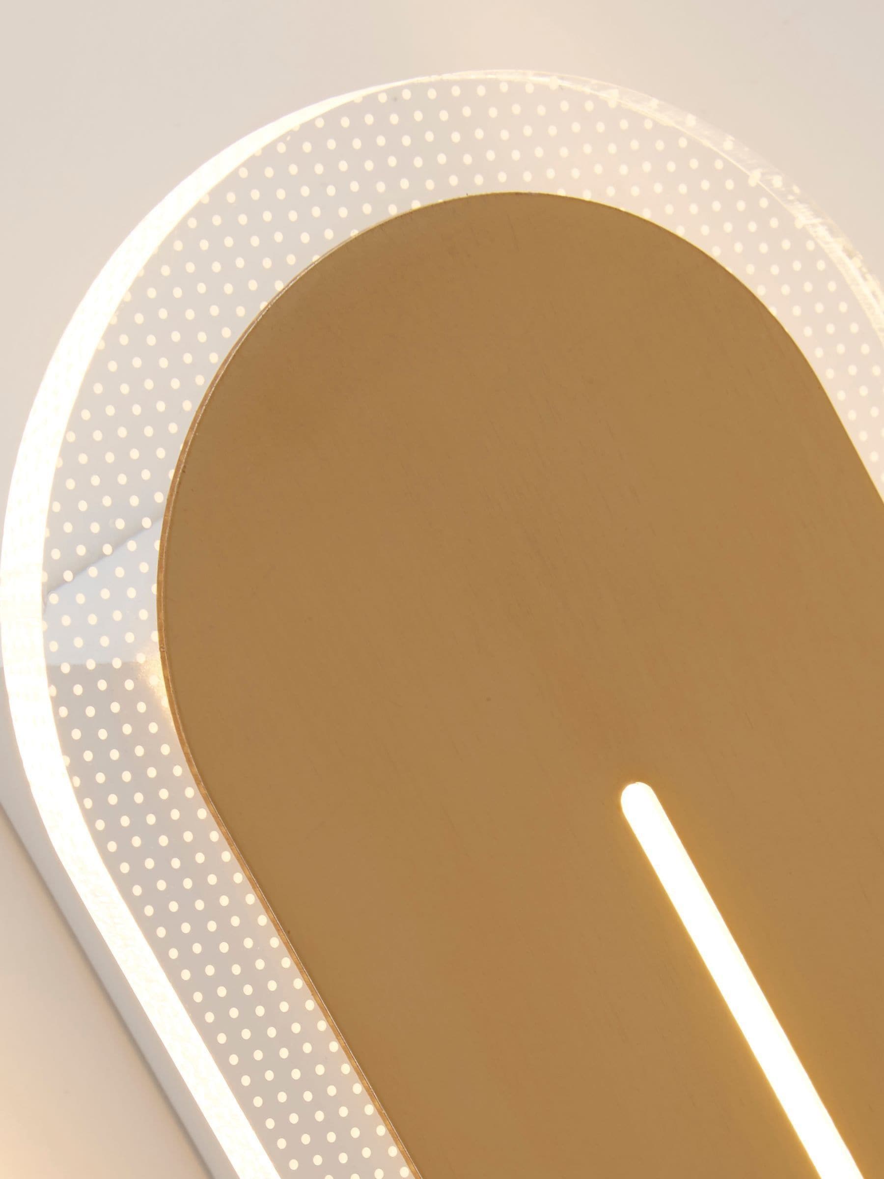 Searchlight Brass Mull LED wall light 42cm - British product