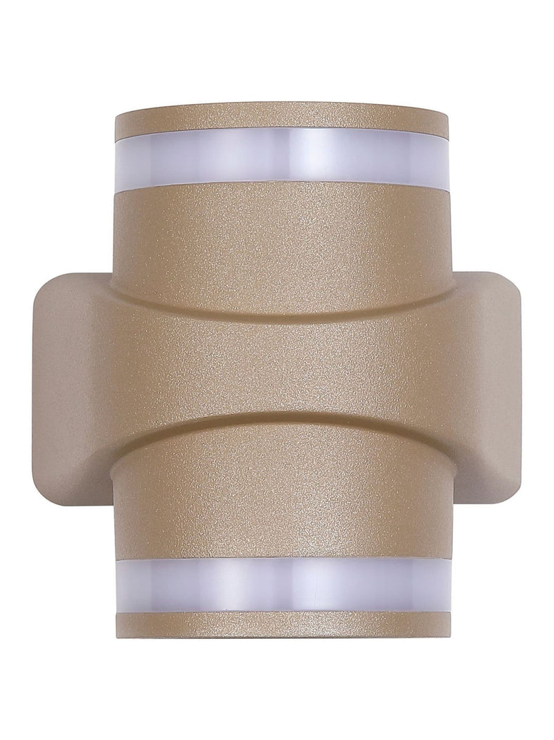 Searchlight Gold Carni outdoor wall light IP65 - British product