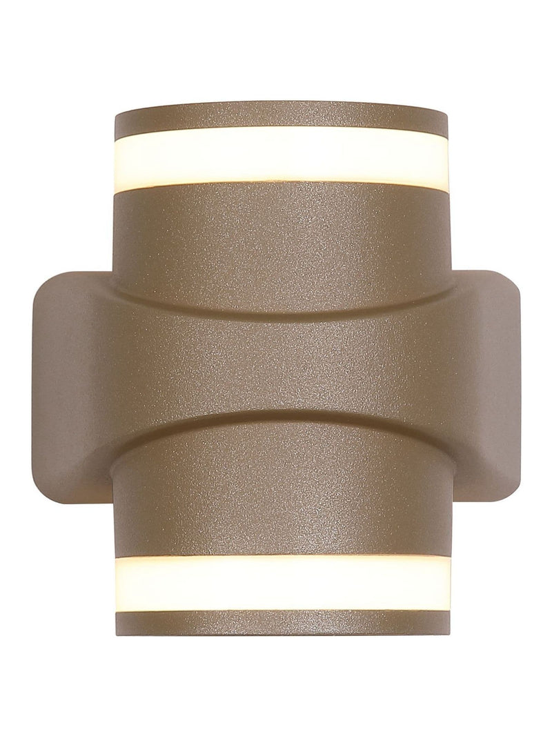 Searchlight Gold Carni outdoor wall light IP65 - British product