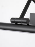 Searchlight Black Massy rechargeable wall lamp, UK version