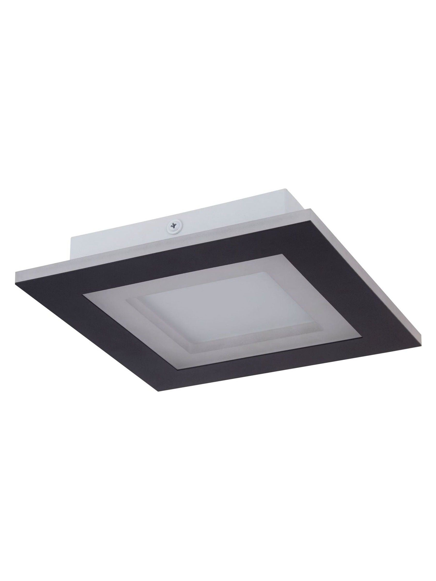 Searchlight Black Chance LED flush ceiling light 39cm (British brand)