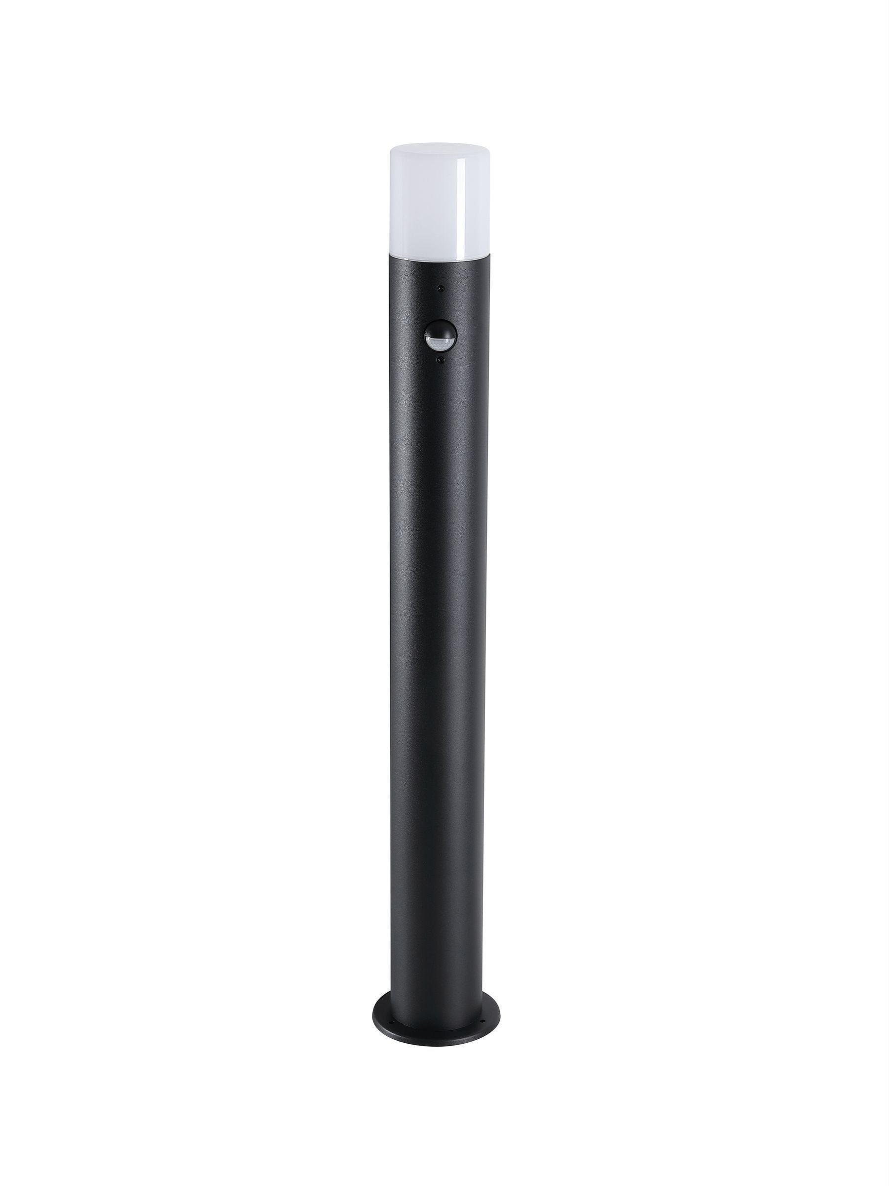 Searchlight Black Dax outdoor bollard 80cm - British product