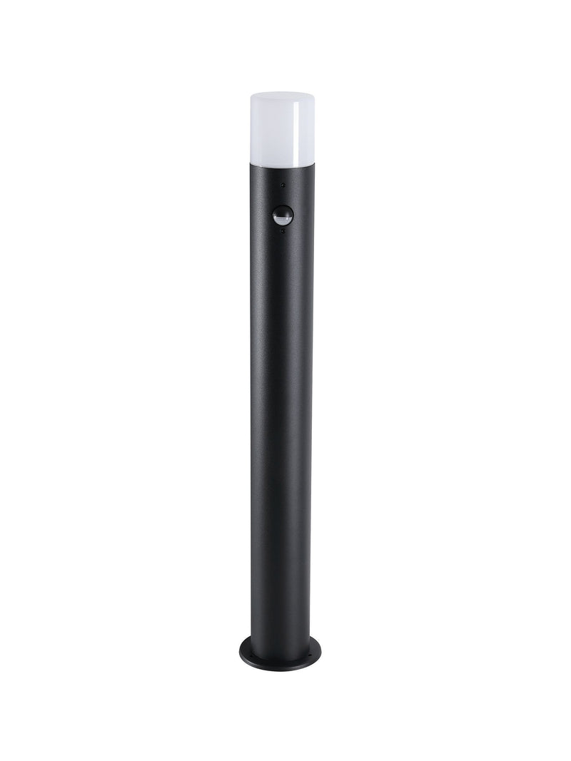 Searchlight Black Dax outdoor bollard 80cm - British product