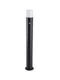 Searchlight Black Dax outdoor bollard 80cm - British product