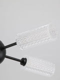 Searchlight Black Maxwell ceiling light with five shades - British product
